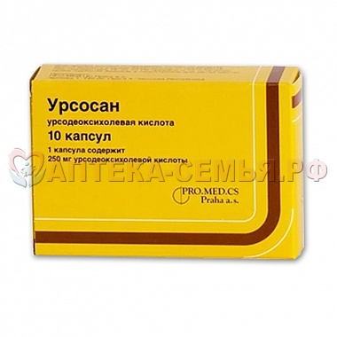 Урсосан таб п/о 500мг №50