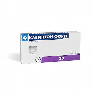 Кавинтон форте таб 10мг №30