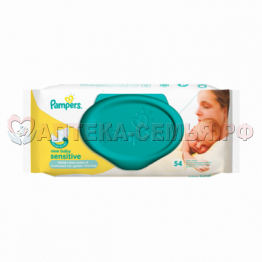 Салф влаж PAMPERS sensitive 52шт №2