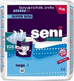 Подгуз-ки д/взр "Super Seni" large XL 10шт