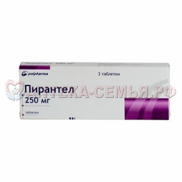 Пирантел таб. 250мг N3