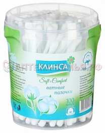 Ватн палочки №100 банка