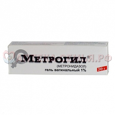 Метрогил гель ваг 1% 30г туба