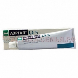 Аэртал крем 1,5% 60г