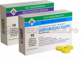 Левофлоксацин капс 0,5 №10